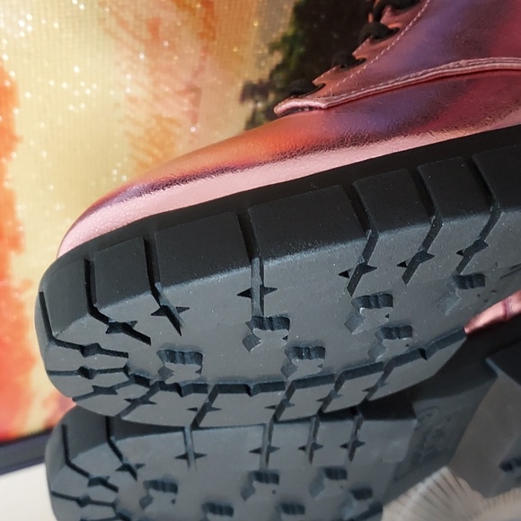 Girls Madden NYC Lug Bootom Combat Boot - Picture 12 of 15